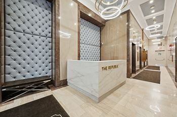 Concierge desk - The Republic Apartments